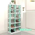 Shoes Racks Storage Organizer Detachable Shoe Racks Saves Family Household Rack Multi Layer Simple Shoes Shelf Color Cabinet