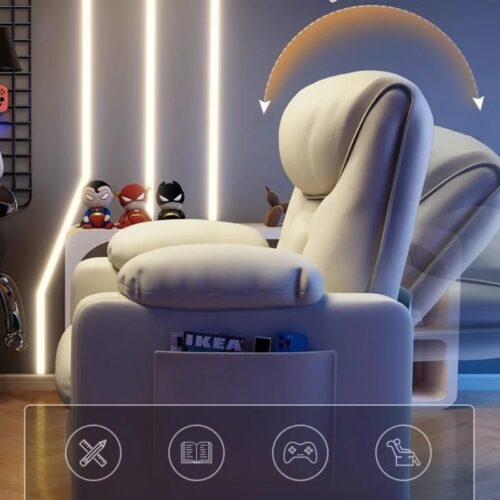 Student Dormitory Couch Gaming Chair Long Sitting Comfortable Home Bedroom Lazy Bone Chair Can Lie Computer Chair